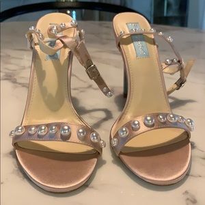 Betsey Johnson Pearl Heels